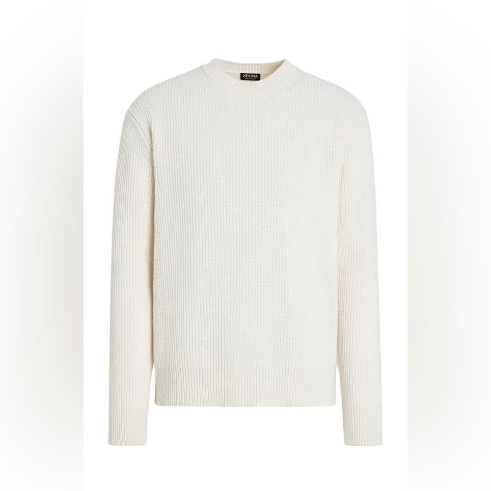 Zegna Oasi crew-neck cashmere sweater size 54/us size 44 XL